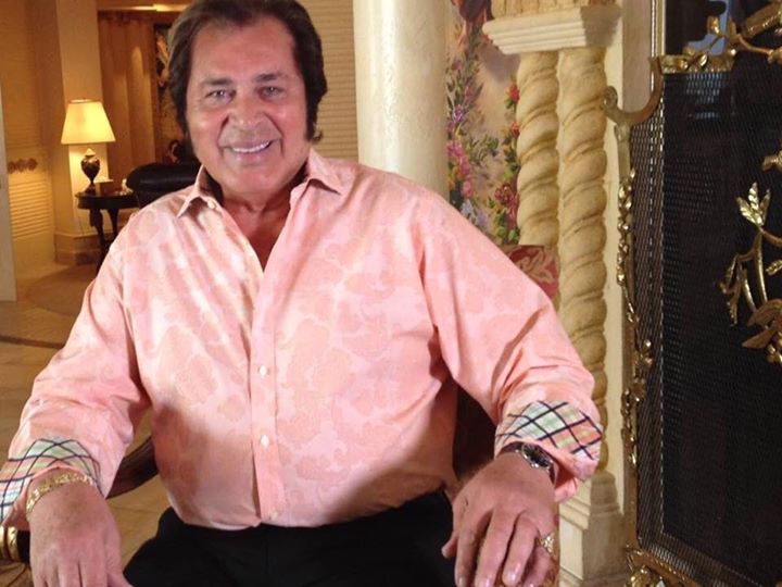 Engelbert Humperdinck relaxing at the Westgate Las Vegas