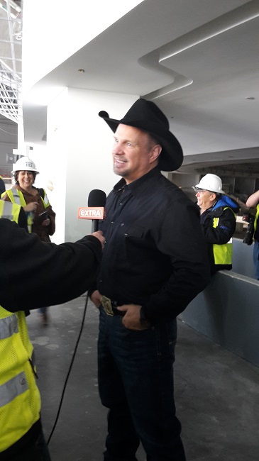 Garth Brooks at T-Mobile Arena press conference