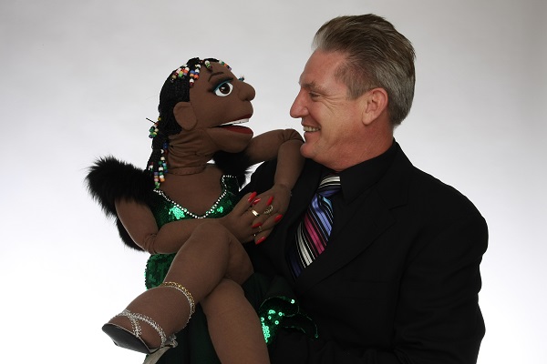 Patrick Murray and Matilda in "Ja-Makin'-Me Laugh"