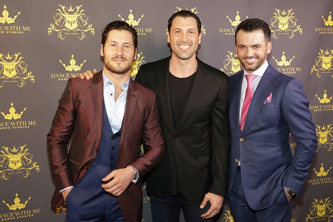 Dancing with the Stars Val Chmerkovsskiy, Maks Chmerkovskiy, and Tony Dovolani