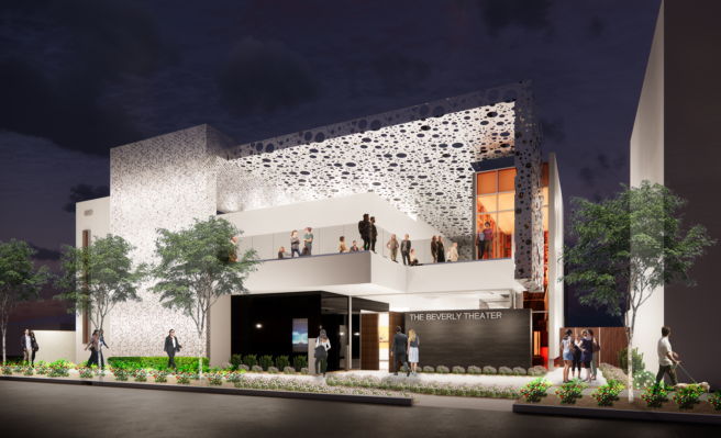 The new Beverly Theater operning March 3      3