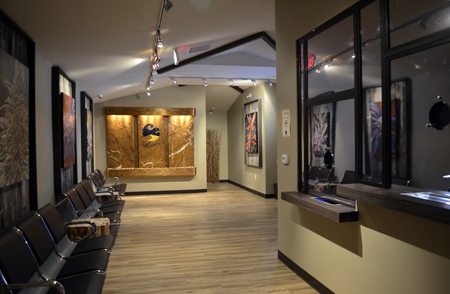 Interior of Sahara Wellness by Stephen Thorburn